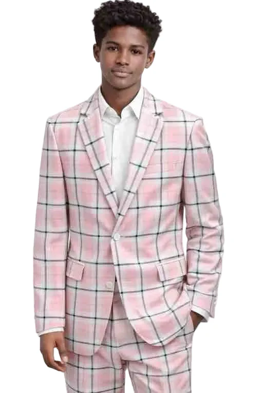 Hot Pink Suits for Men